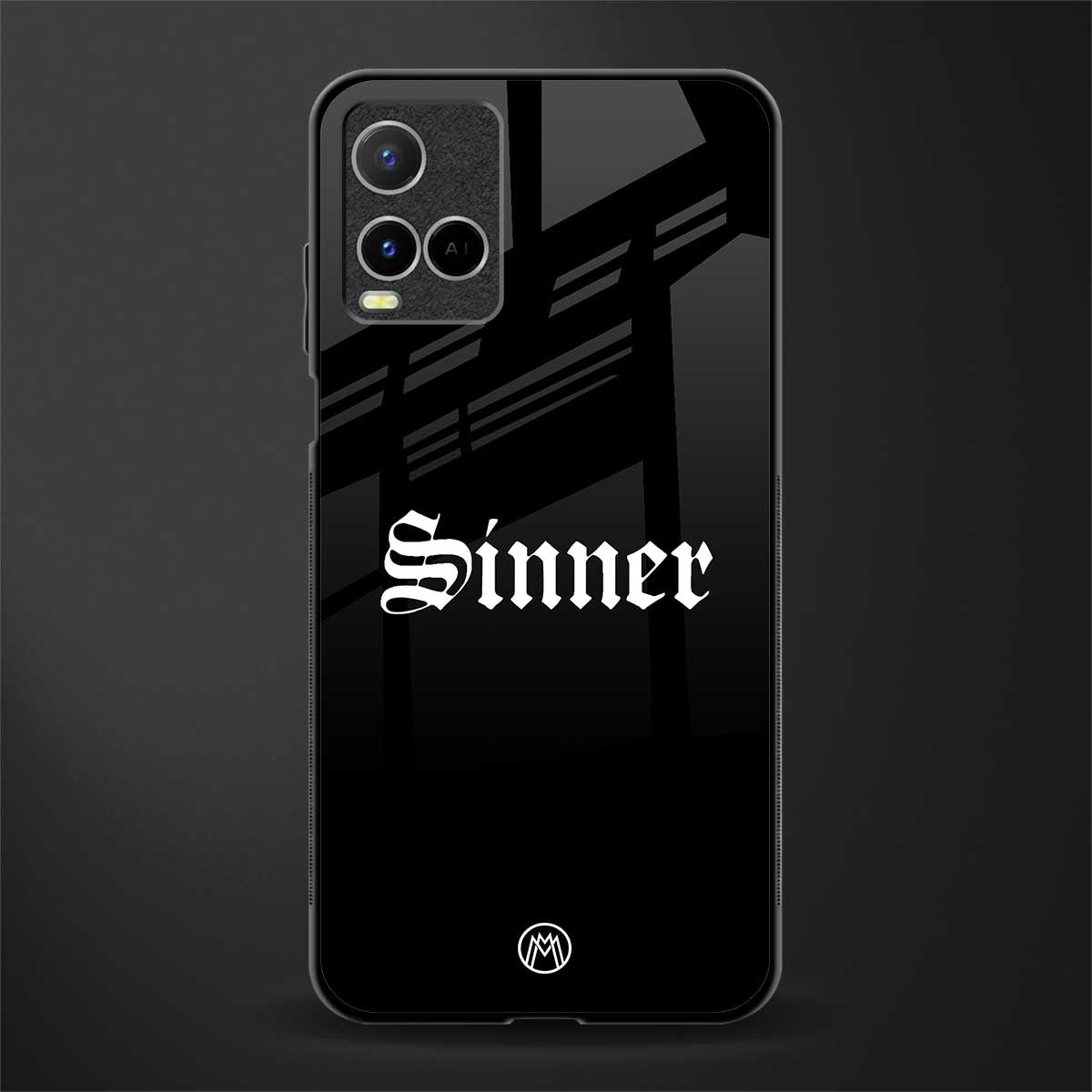 sinner glass case for vivo y21t image