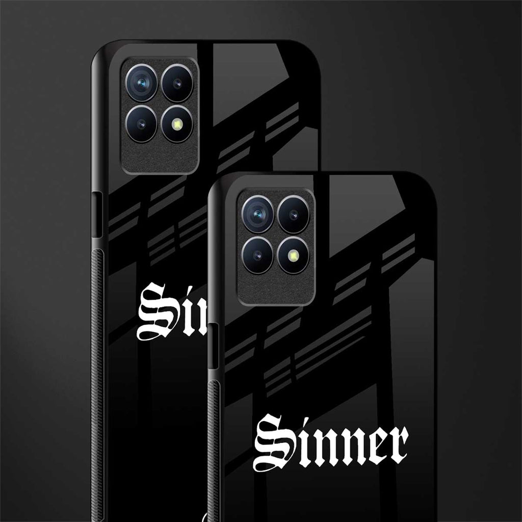 sinner glass case for realme 8i image-2