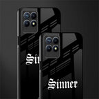 sinner glass case for realme 8i image-2