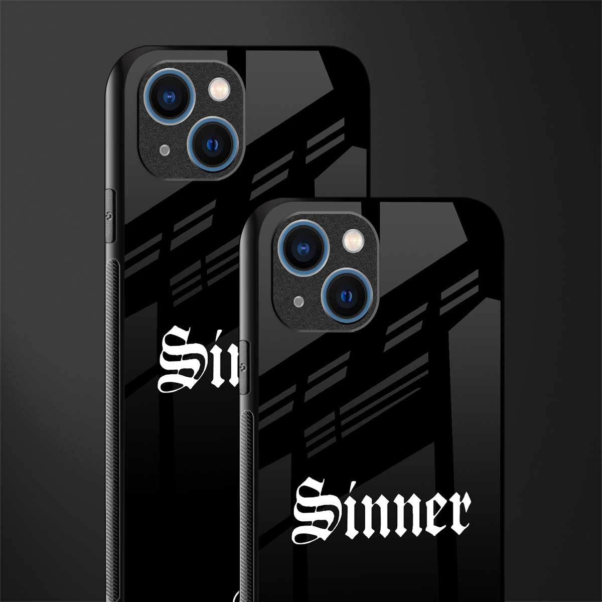 sinner glass case for iphone 13 image-2