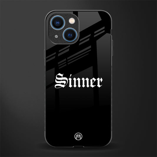 sinner glass case for iphone 13 mini image