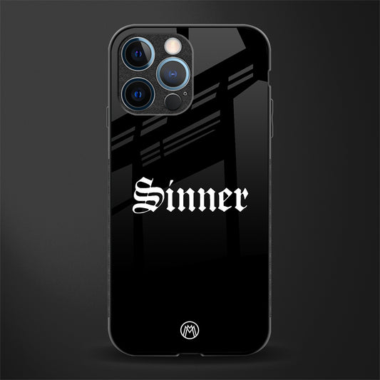 sinner glass case for iphone 12 pro image
