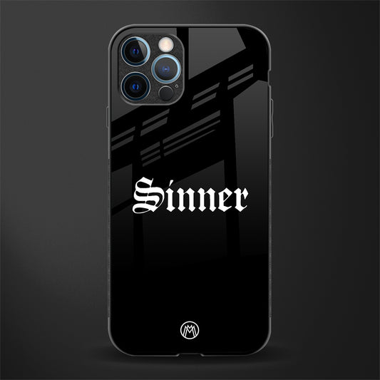 sinner glass case for iphone 12 pro max image