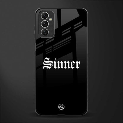sinner glass case for samsung galaxy m52 5g image
