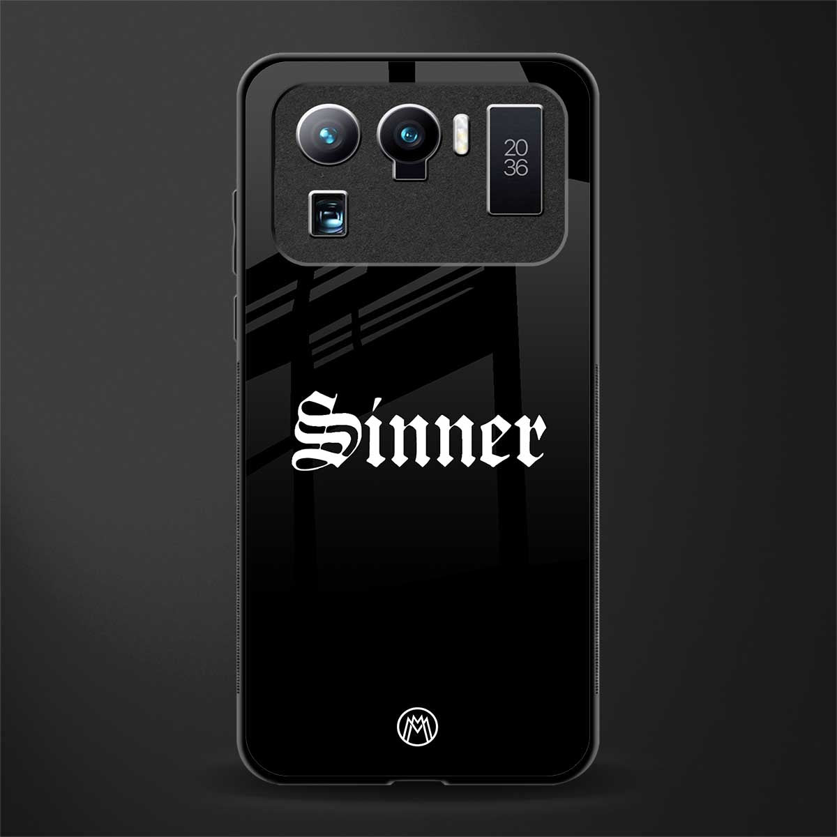 sinner glass case for mi 11 ultra 5g image