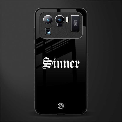 sinner glass case for mi 11 ultra 5g image