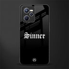 sinner glass case for realme c35 image