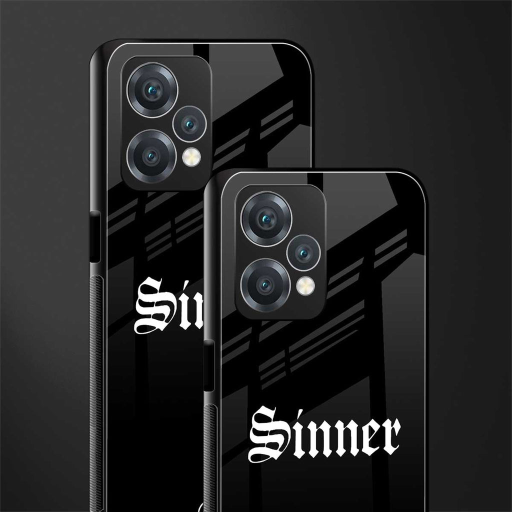 sinner back phone cover | glass case for oneplus nord ce 2 lite 5g