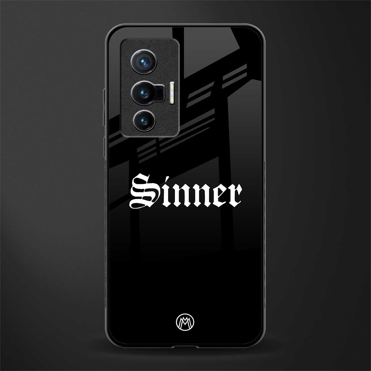 sinner glass case for vivo x70 image