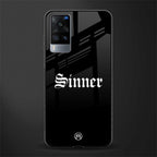 sinner glass case for vivo x60 image