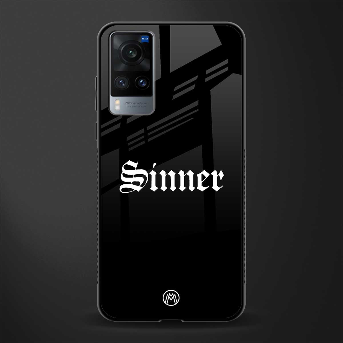 sinner glass case for vivo x60 image