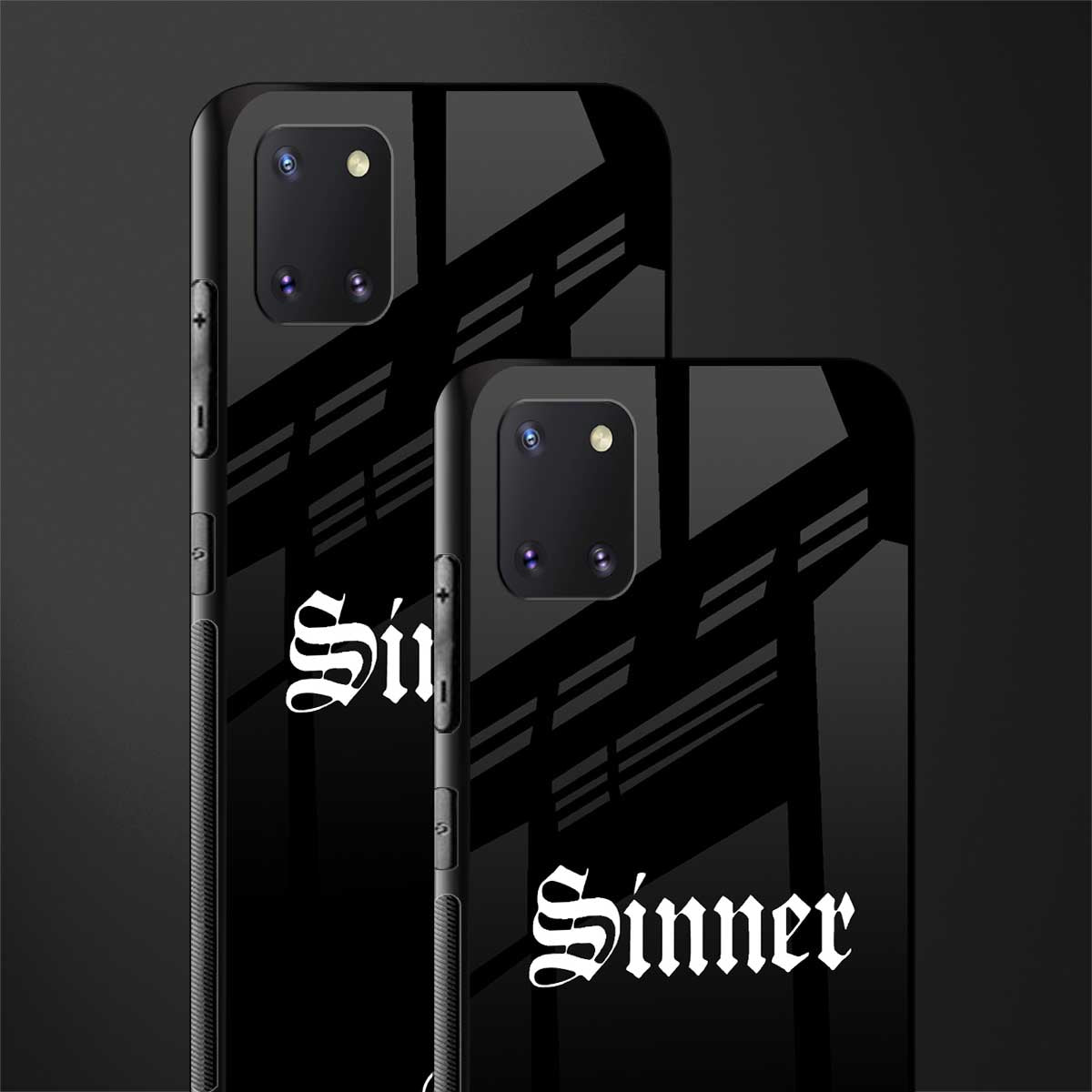 sinner glass case for samsung a81 image-2