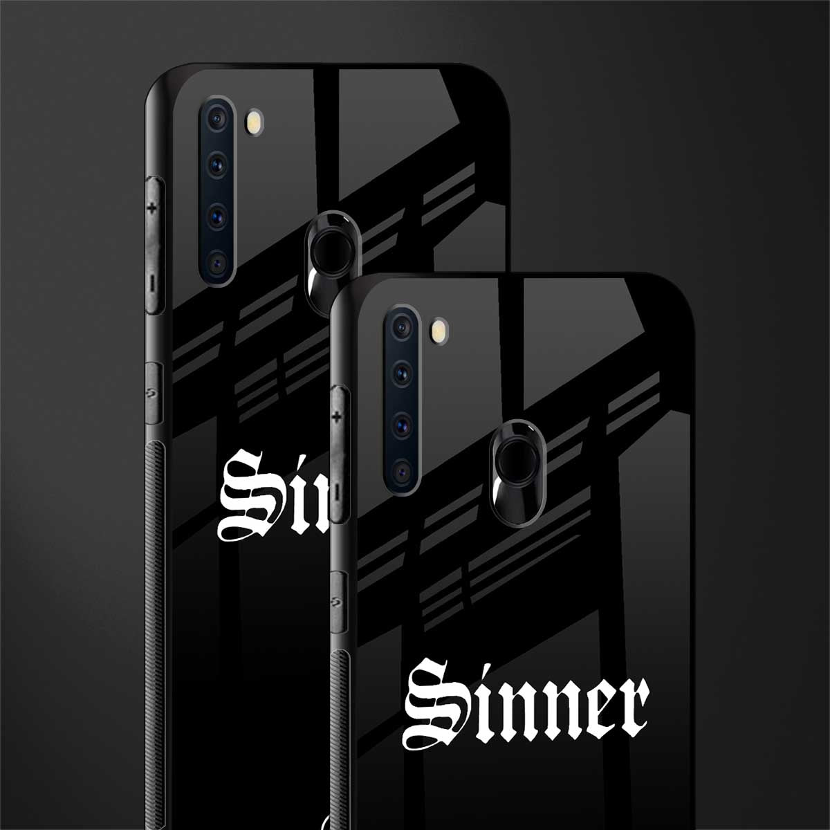 sinner glass case for samsung a21 image-2