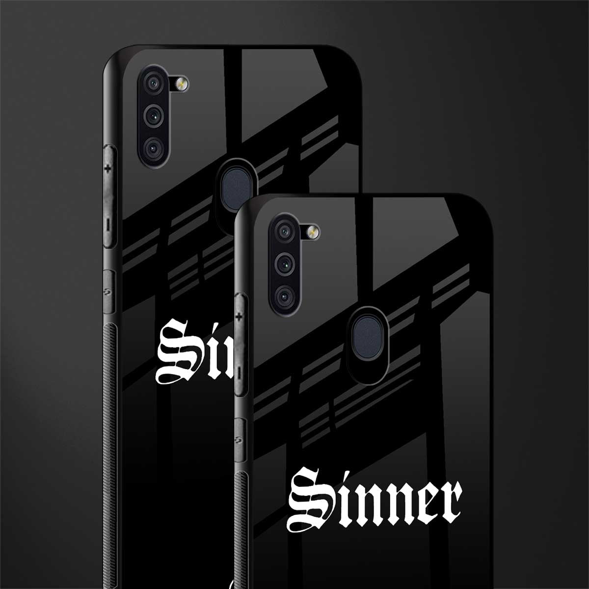 sinner glass case for samsung galaxy m11 image-2