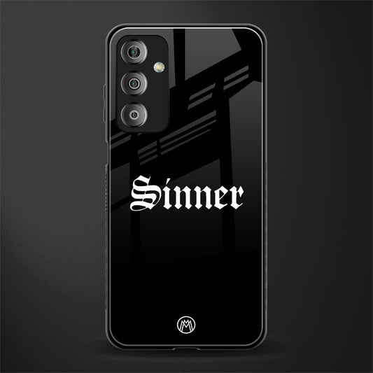 sinner back phone cover | glass case for samsung galaxy f23 5g