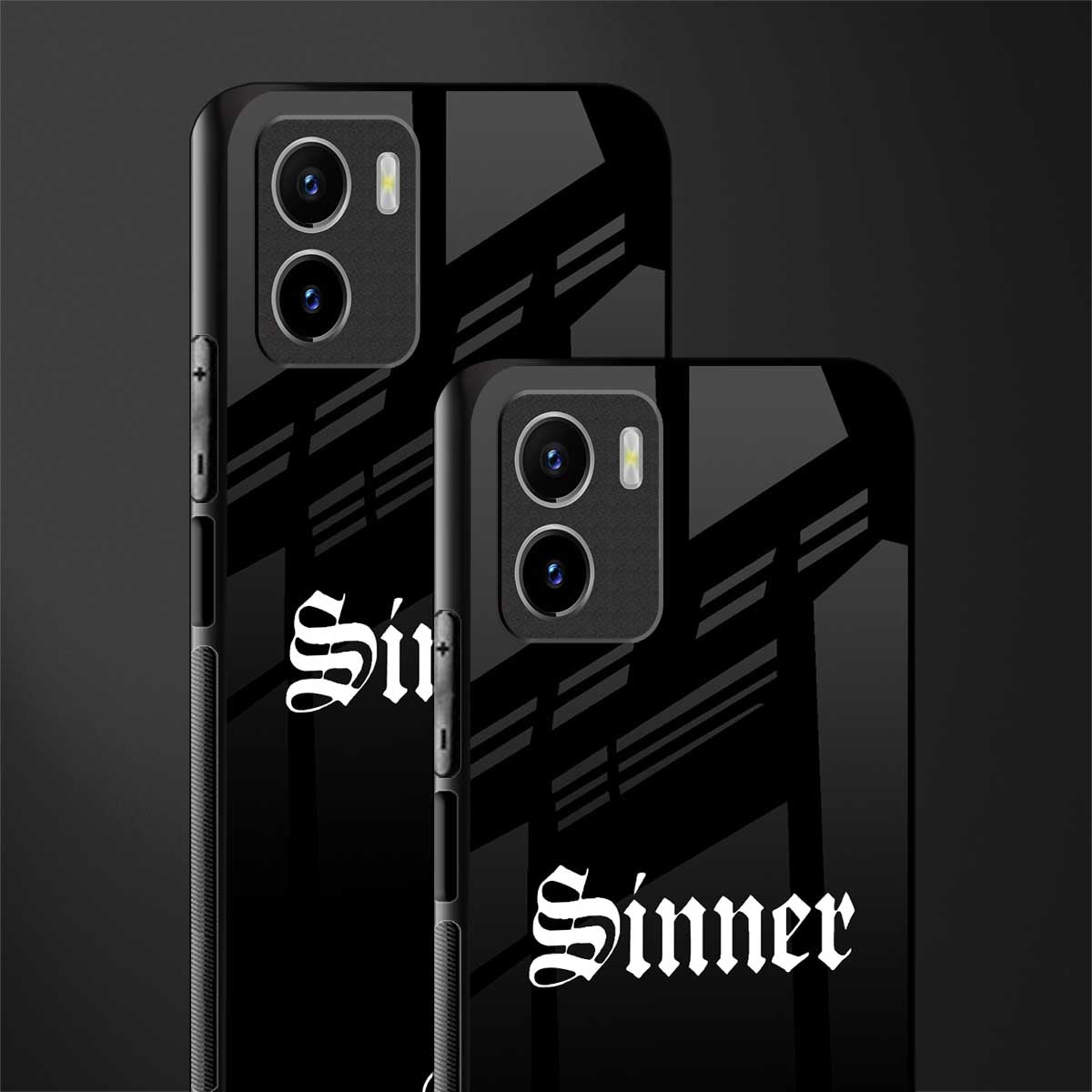 sinner back phone cover | glass case for vivo y72