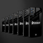sinner back phone cover | glass case for samsung galaxy a04