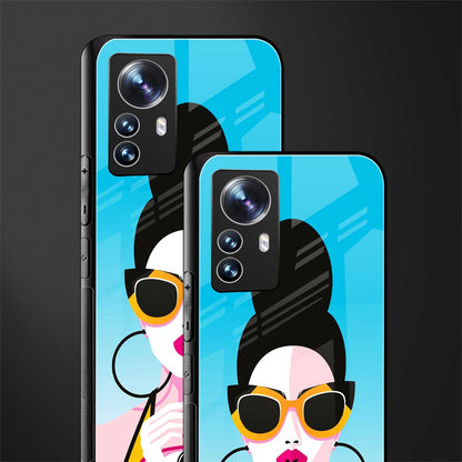 sippin queen back phone cover | glass case for xiaomi 12 pro