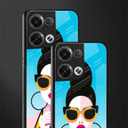 sippin queen back phone cover | glass case for oppo reno 8 pro