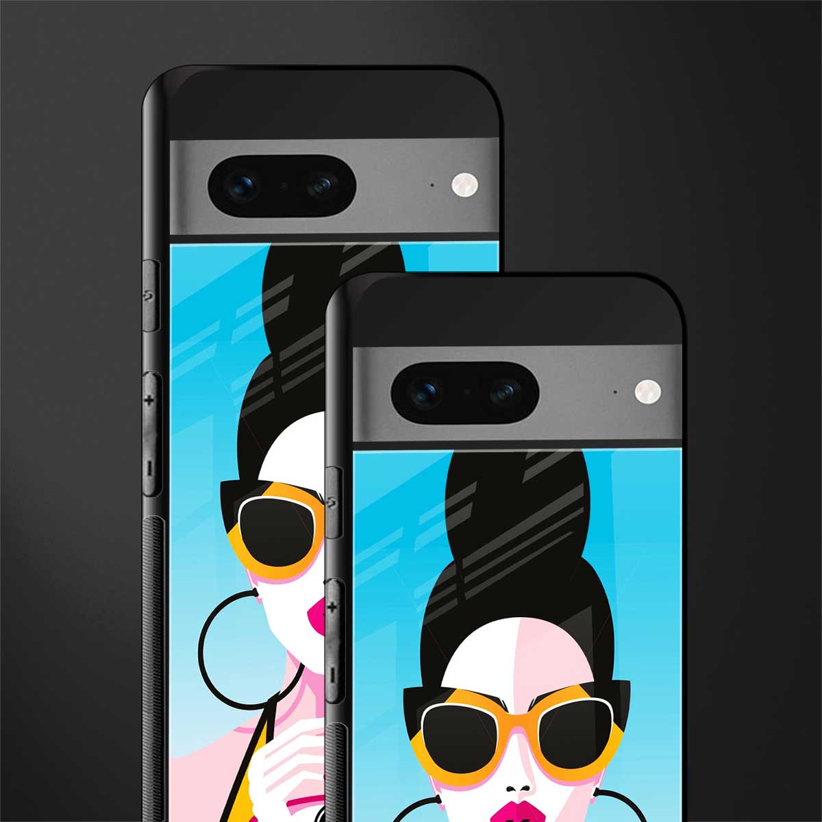 sippin queen back phone cover | glass case for google pixel 7