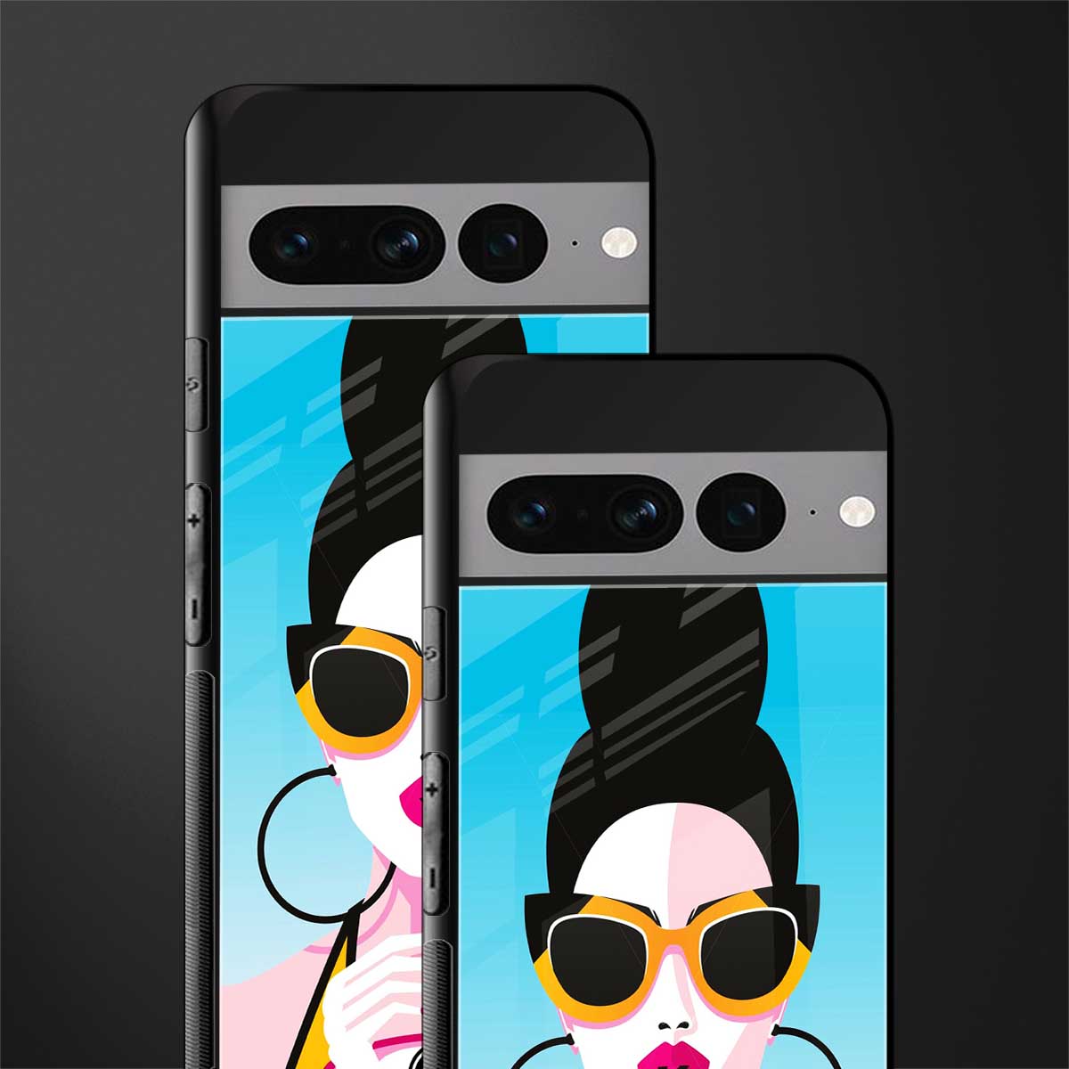 sippin queen back phone cover | glass case for google pixel 7 pro