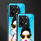 sippin queen back phone cover | glass case for oneplus 11