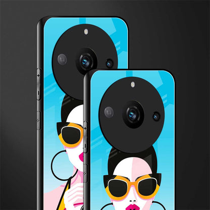 sippin queen back phone cover | glass case for realme 11 pro 5g