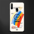 smile colourful glass case for realme narzo 10a image