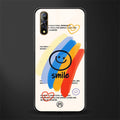 smile colourful glass case for vivo s1 image