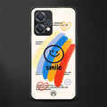 smile colourful back phone cover | glass case for oneplus nord ce 2 lite 5g