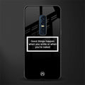 smile or naked black glass case for vivo v17 pro image