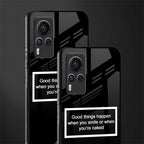 smile or naked black glass case for vivo x60 pro image-2