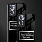 smile or naked black glass case for oneplus nord ce 2 5g image-2