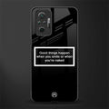 smile or naked black glass case for redmi note 10 pro max image