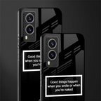 smile or naked black glass case for vivo v21e 5g image-2
