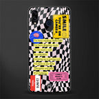 smile you're on camera glass case for samsung galaxy a30 image