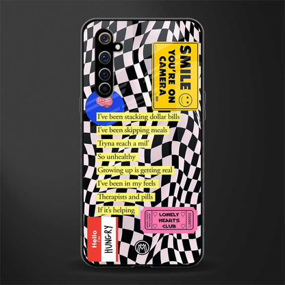 smile you're on camera glass case for realme x50 pro image