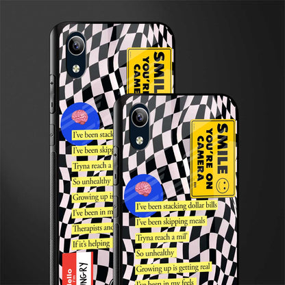 smile you're on camera glass case for vivo y90 image-2