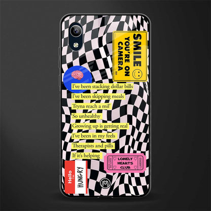 smile you're on camera glass case for vivo y91i image