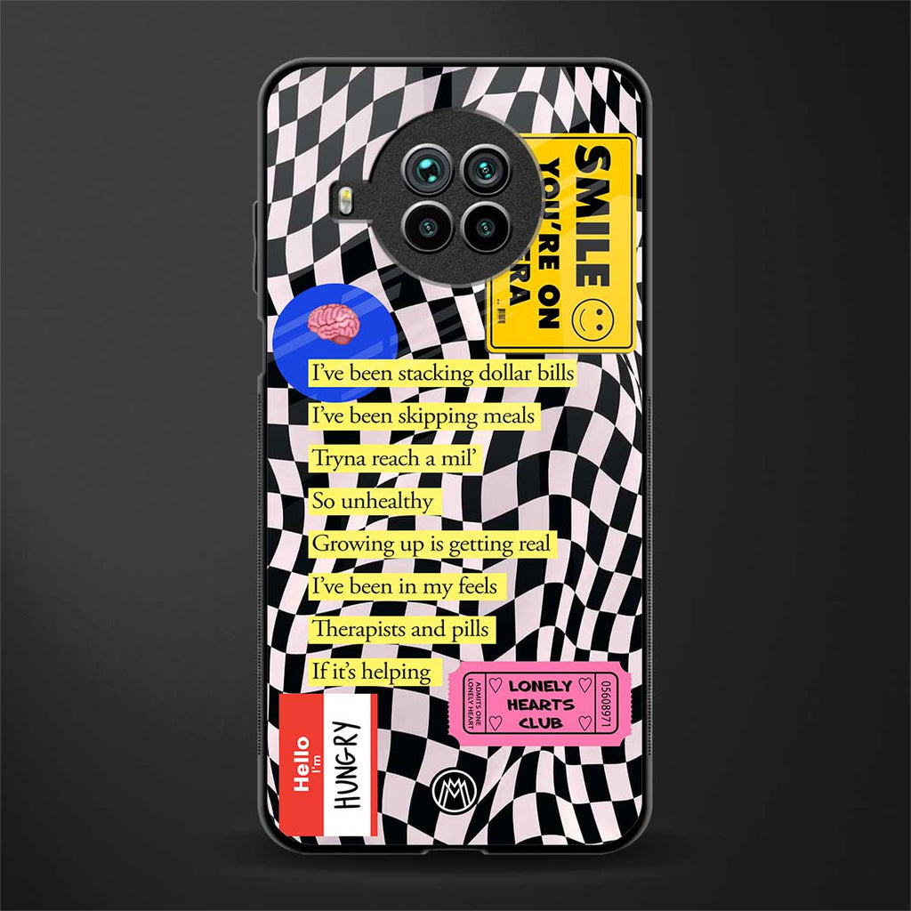 smile you're on camera glass case for mi 10i image
