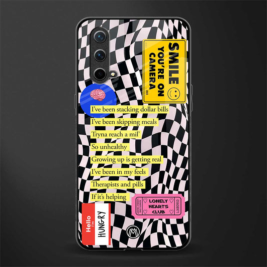 smile you're on camera glass case for oneplus nord ce 5g image