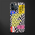smile you're on camera glass case for iphone 12 pro image