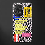 smile you're on camera back phone cover | glass case for samsung galaxy a53 5g