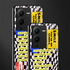 smile you're on camera back phone cover | glass case for vivo v25 pro 5g