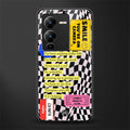 smile you're on camera back phone cover | glass case for vivo v25 pro 5g