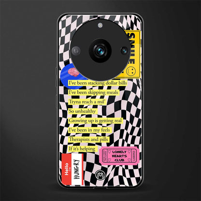 smile you're on camera back phone cover | glass case for realme 11 pro 5g