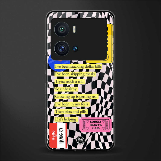 smile you're on camera back phone cover | glass case for iQOO 9 Pro