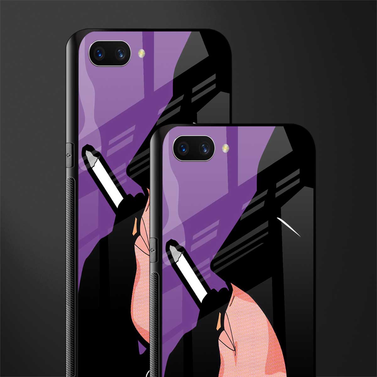 smoking batman glass case for realme c1 image-2