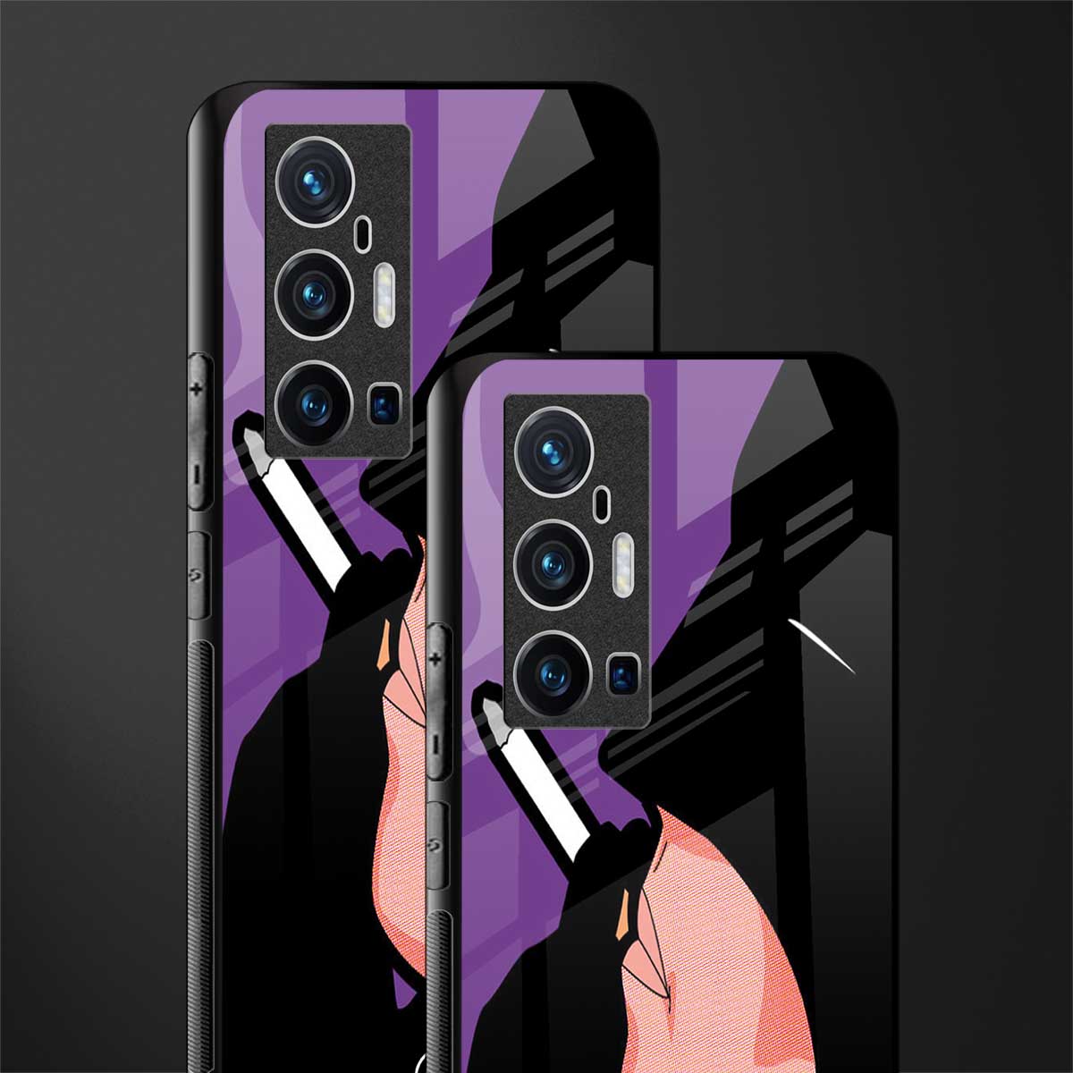 smoking batman glass case for vivo x70 pro plus image-2
