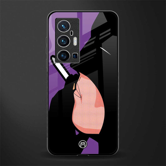 smoking batman glass case for vivo x70 pro plus image